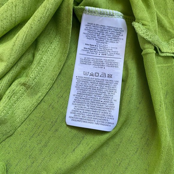 NWT Nike Dri-FIT Miler Men's Running T-Shirt Green Size Small - Picture 4 of 6